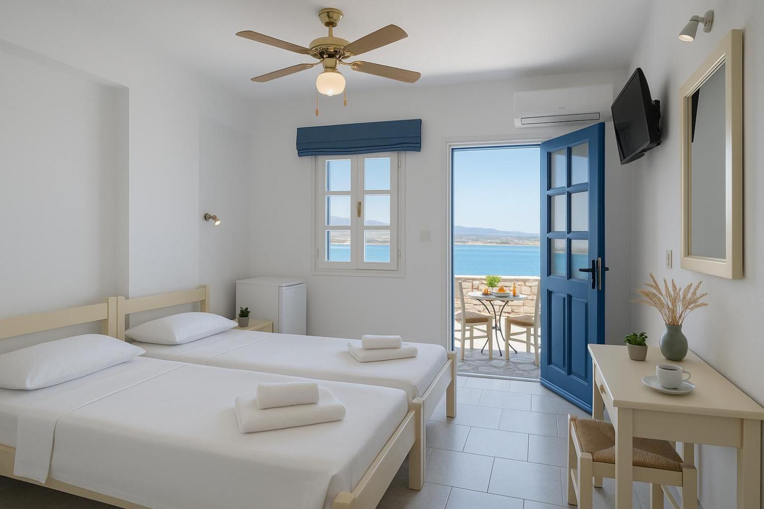 Beachfront Bocamviglies Rooms - Naoussa Bespoke View ภายนอก รูปภาพ