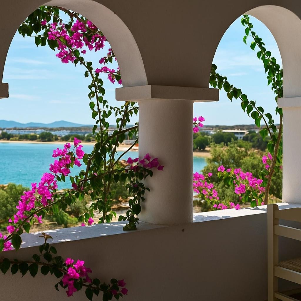 Beachfront Bocamviglies Rooms - Naoussa Bespoke View ภายนอก รูปภาพ